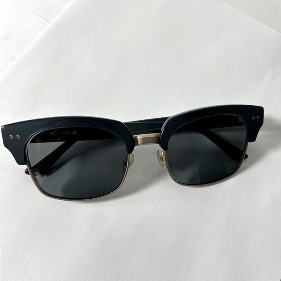 SEE Eyewear 5357 Polar Blue Gold  Frames Only Sunglasses. - Picture 1 of 9